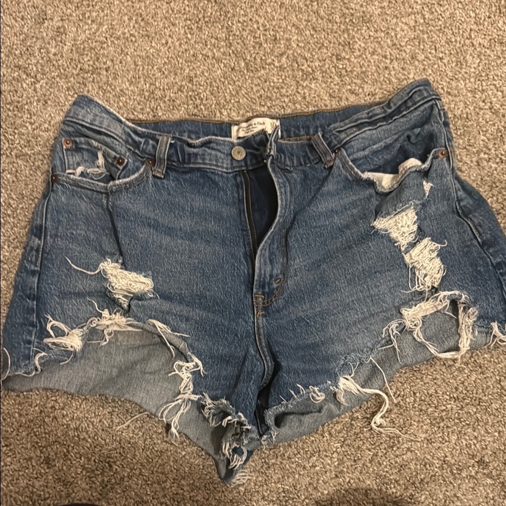 Abercrombie curve love shorts
